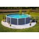 Kit Jpool GrisMétal Prestige Ø3.90m H 1.32m