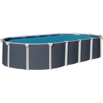 Kit Jpool GrisMétal Prestige 7.60x3.90m H 1.32m